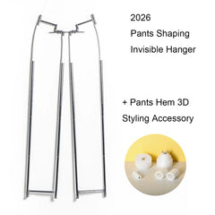 2026 पैंट्स शेपिंग इनविज़िबल हैंगर