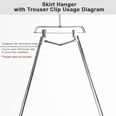 Invisible Skirt Photography Hanger