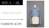 Cropped Denim Jacket PDF Digital Product DIY