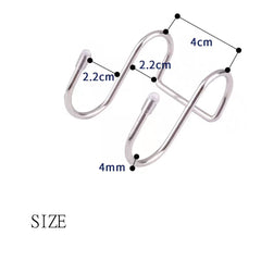 Double-Head Anti-Rotation Hook