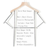 Men's Short-Sleeve Garment Photography Styling Hanger