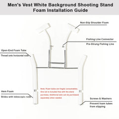 Sleeveless Clothing Photography Styling Hanger