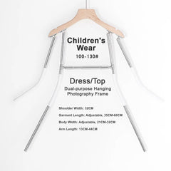 Wooden Bar Kids Clothing & Dress Photography Styling Hanger