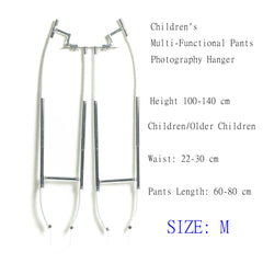 子供用多機能パンツ撮影用ハンガー