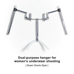 女性用下着撮影用多機能ハンガー