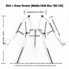 2026 子供用二重利用スタイリングハンガー