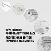 Cintre Multifonction pour Photographie de Vêtements 2026 – Version Professionnelle (Accessoires Exclusifs)