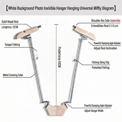코트용 인비저블 행거