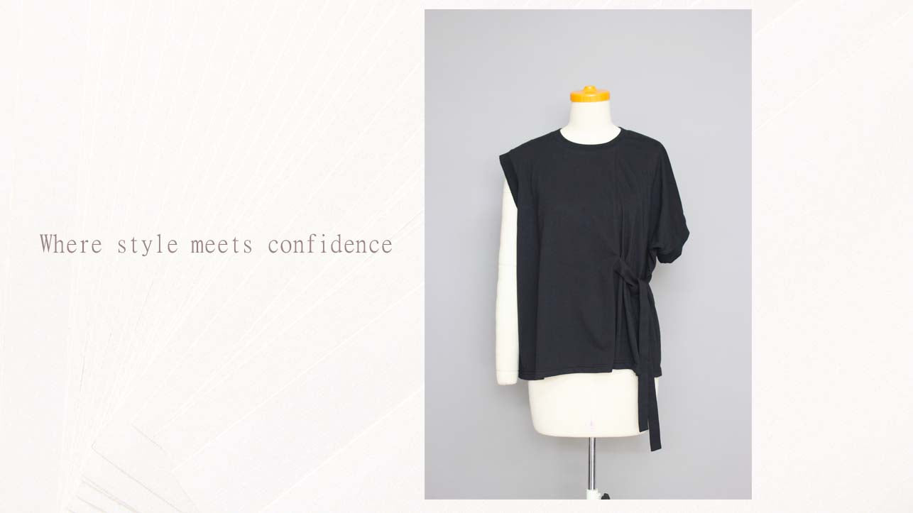Camiseta de punto con cuello redondo y lazo – Patrón digital PDF – DIY