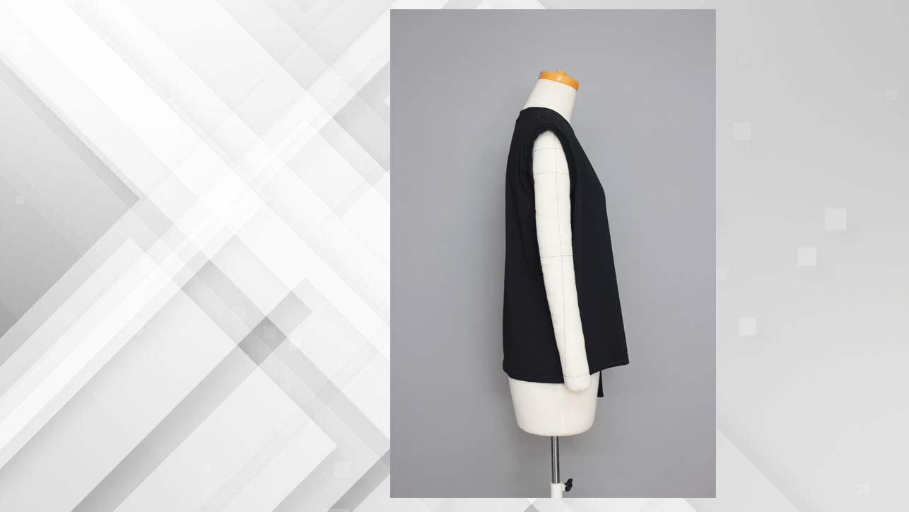 Camiseta de punto con cuello redondo y lazo – Patrón digital PDF – DIY