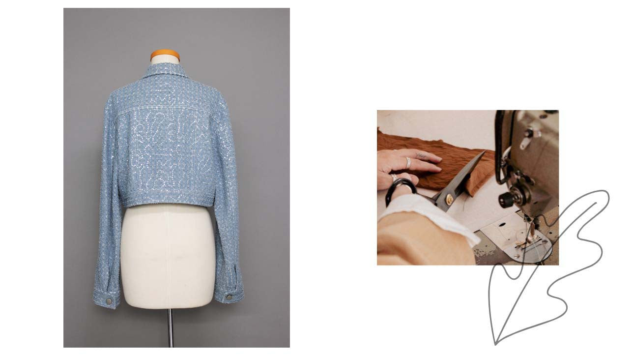 Cropped Denim Jacket PDF Digital Product DIY