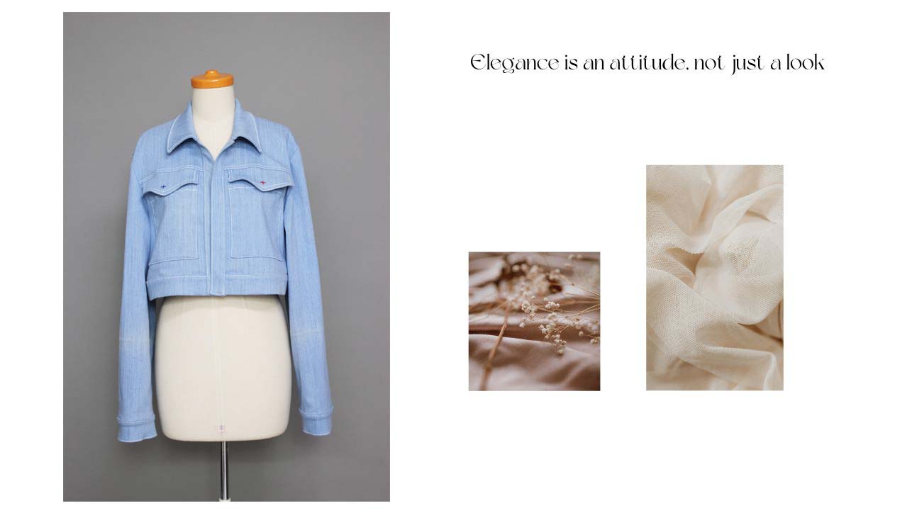 Cropped Denim Jacket PDF Digital Product DIY