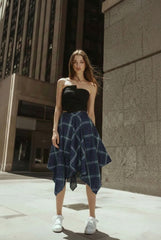 Irregular Circle Skirt PDF Sewing Pattern Digital Download DIY size XS-L