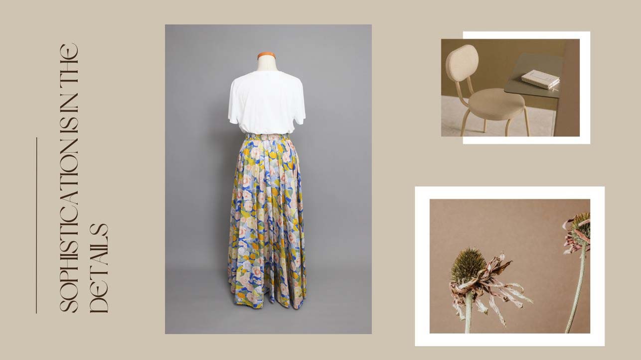 Falda Larga de Cintura Alta con Elástico | Estilo Floral Vintage Vaporoso | Falda Circular 360° PDF Producto Digital DIY