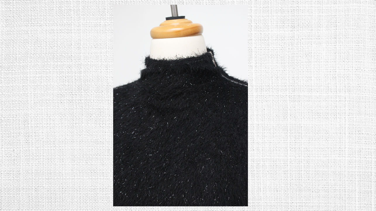 Suéter de Punto con Cuello Alto y Cremallera | Patrón PDF Digital DIY