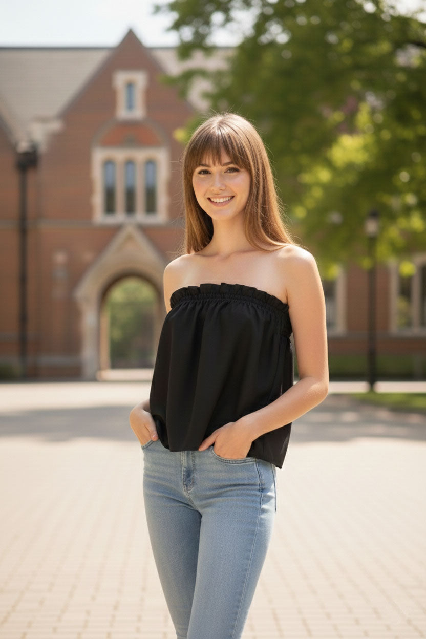 Tube Top PDF Sewing Pattern Digital Download DIY size XS-6XL