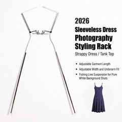 Sleeveless Dress Photography Styling Hanger