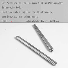إكسسوارات تصوير الملابس DIY (قضيب قابل للتوسع)