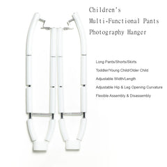 子供用多機能パンツ撮影用ハンガー