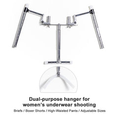 女性用下着撮影用多機能ハンガー