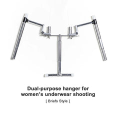 女性用下着撮影用多機能ハンガー