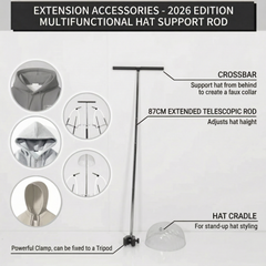 Percha Multifuncional para Fotografía de Ropa 2026 – Versión Profesional (Accesorios Exclusivos)
